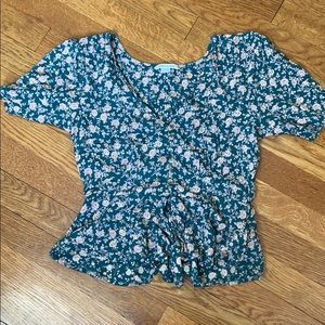 American Eagle Floral Short